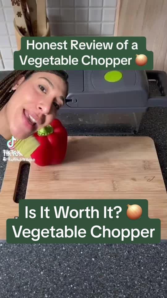 Opening frame of @streetcents's Vegetable Chopper Gadget TikTok video